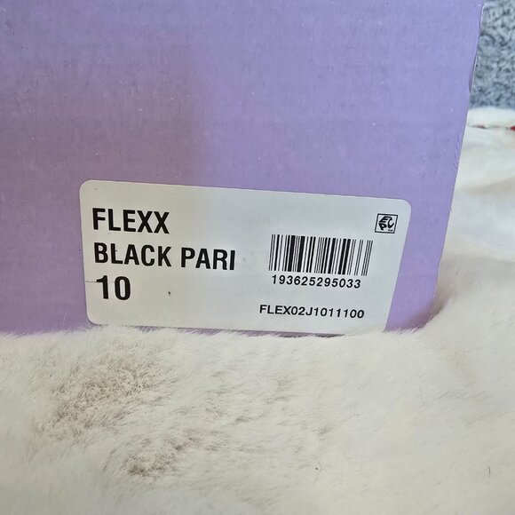 Madden Girl Flexx Black Pari Boots Heeled Booties New NIB Size 10 Classic - Picture 3 of 8